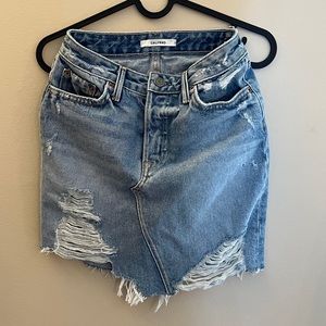 Jean skirt